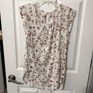 LOFT Floral Top Medium